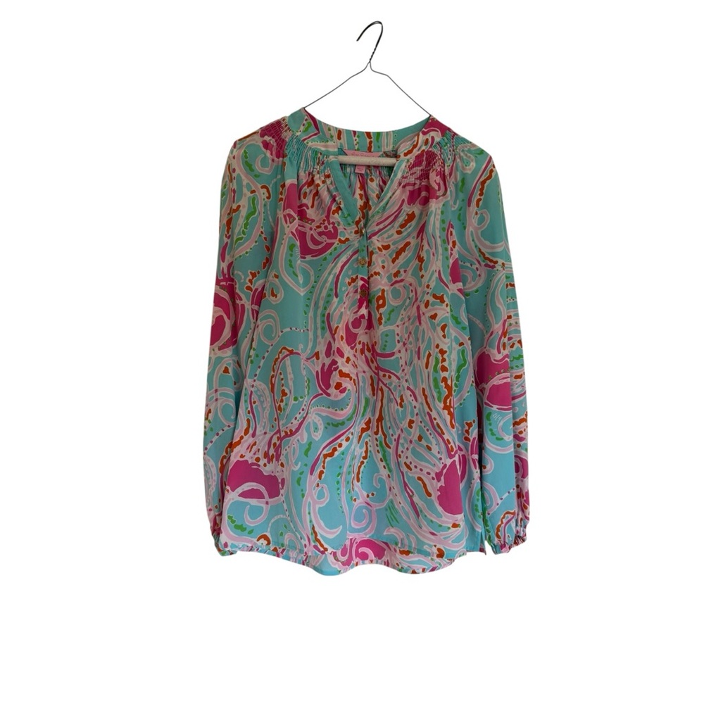 Lilly Pulitzer jelly fish top